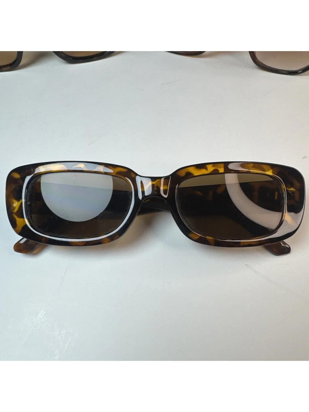 Retro Tortoiseshell Sunglasses Lot Of 3 Aviator Womens Mens Shades Brown Unbrand